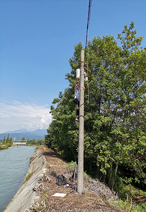 河道水位远程监控安装